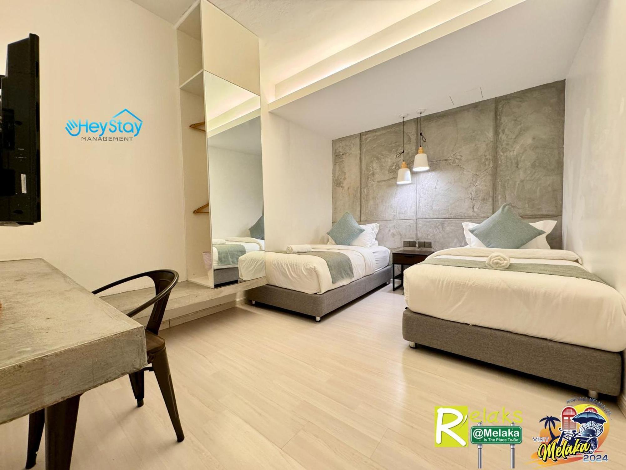 Modern Cave Guest House Walking Distance 5Mins To Jonker ملقا المظهر الخارجي الصورة